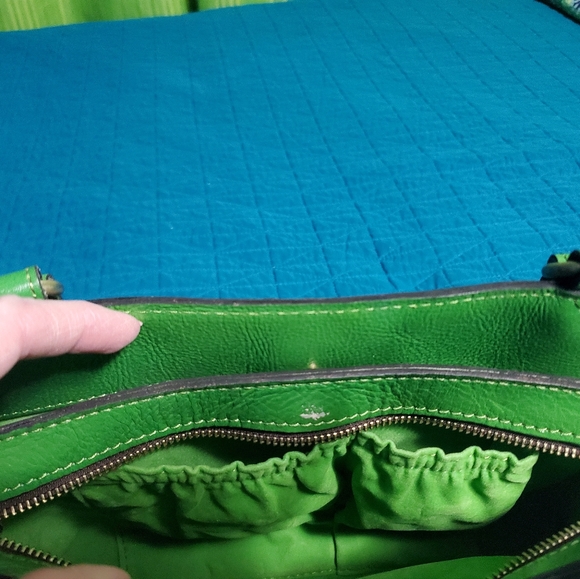 🌿Patricia Nash Rosina Tooled Leather Satchel - Picture 6 of 10